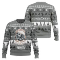 Hooktab Teenage Mountain Ninja Turtles Ugly Christmas Sweater