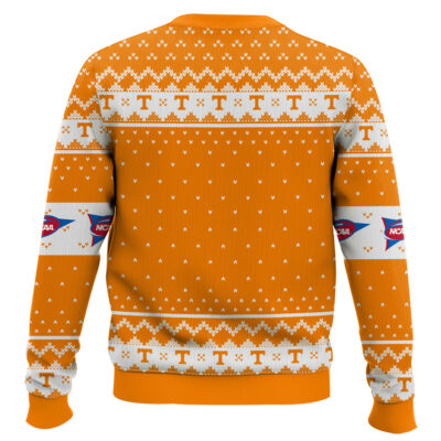 Hooktab Tennessee Volunteers – Custom Name And Number Ugly Christmas Sweater