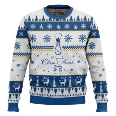 Tequila Clase Azul Reposado Ugly Christmas Sweater