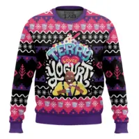Hooktab Terry Jeffords Loves Yogurt Brooklyn Nine-nine Ugly Christmas Sweater