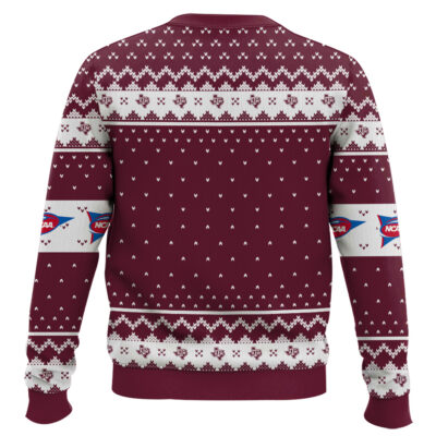 Hooktab Texas A&M Aggies – Custom Name And Number Ugly Christmas Sweater