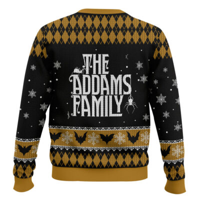 Hooktab The Addams Family Ugly Christmas Sweater