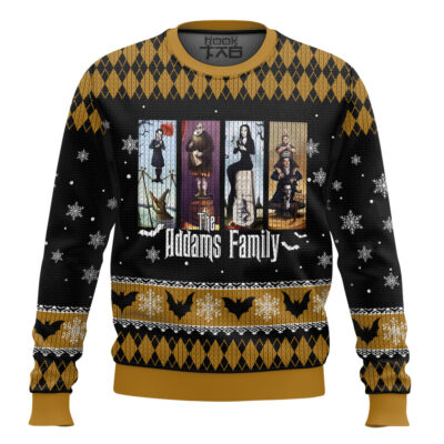 The Addams Family Ugly Christmas Sweater