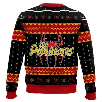 Hooktab The Amazing Spider-bart The Simpsons Ugly Christmas Sweater