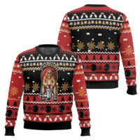 Hooktab The Big Lebowski The Dude Ugly Christmas Sweater