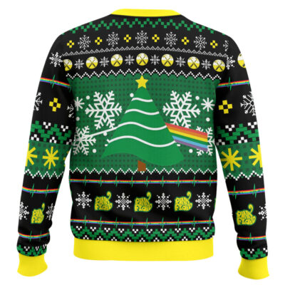 Hooktab The Bright Side Of The Christmas Pink Floyd Ugly Christmas Sweater