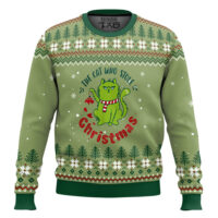 Hooktab The Cat Who Stole Christmas Ugly Christmas Sweater