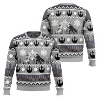 Hooktab The Duel Star Wars Ugly Christmas Sweater