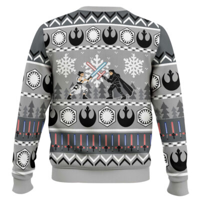 Hooktab The Duel Star Wars Ugly Christmas Sweater