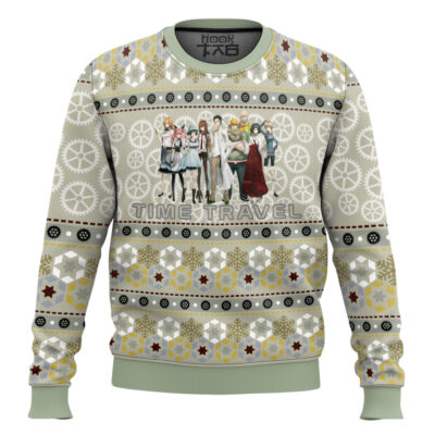 The Elite Team Steins Gate Ugly Christmas Sweater