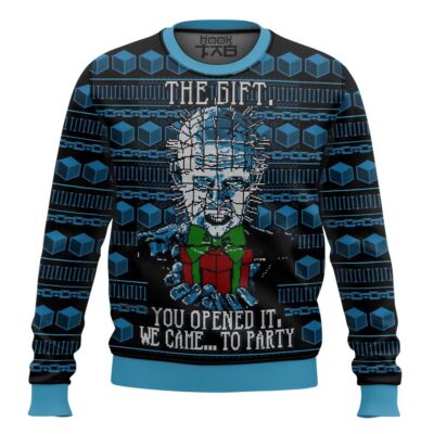 The Gift Hellraiser Ugly Christmas Sweater
