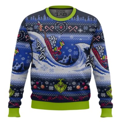 The Grinch Cuddly As A Cactus Ugly Christmas Sweater