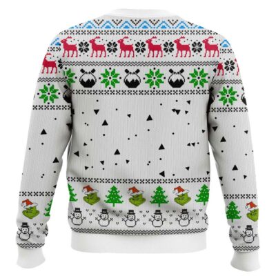 Hooktab The Grinch Damn Meme Ugly Christmas Sweater