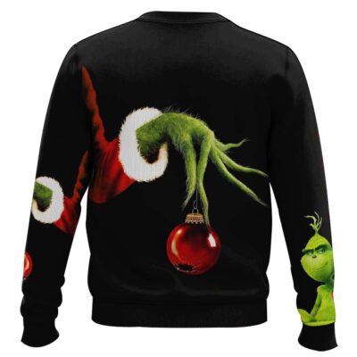 Hooktab The Grinch Everyone Is Just So Stupid Ugly Christmas Sweater