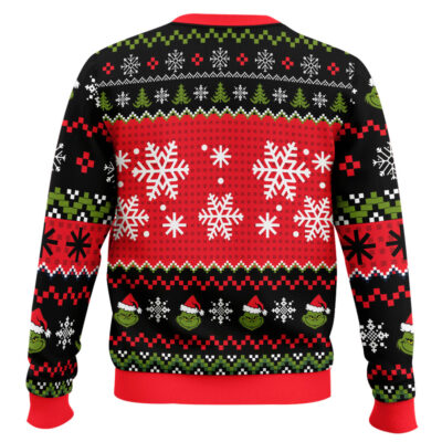 Hooktab The Grinch Ew People Ugly Christmas Sweater
