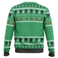 Hooktab The Grinch Hate Double Hate Ugly Christmas Sweater