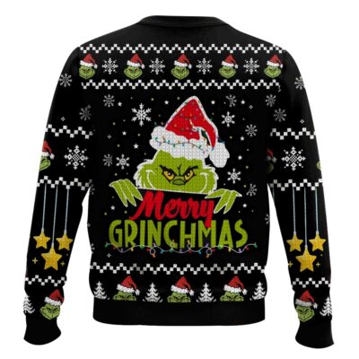 Hooktab The Grinch Merry Grinchmas Ugly Christmas Sweater