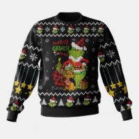 Hooktab The Grinch Merry Grinchmas Ugly Christmas Sweater