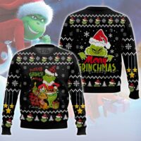 Hooktab The Grinch Merry Grinchmas Ugly Christmas Sweater