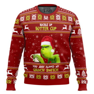 The Grinch Switch Ugly Christmas Sweater