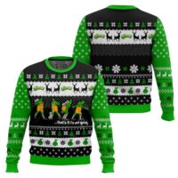 Hooktab The Grinch That's it I'm Not Going Ugly Christmas Sweater