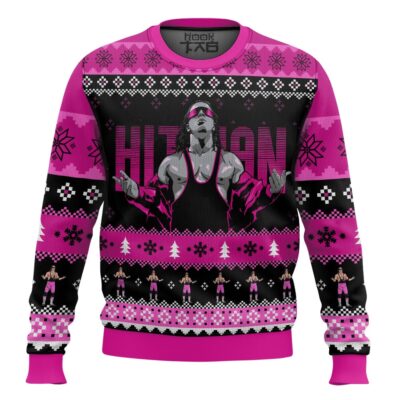 The Hitman WWE Ugly Christmas Sweater