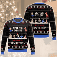 Hooktab The Island Of Misfit Toys Rudolph Ugly Christmas Sweater
