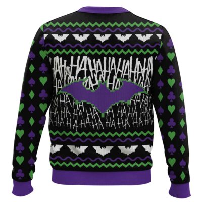 Hooktab The Joker Ugly Christmas Sweater