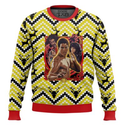 The Last Dragon 1985 Ugly Christmas Sweater