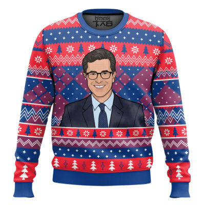 The Late Show with Stephen Colbert Ugly Christmas Sweater