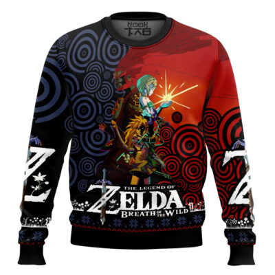 The Legend Of Zelda Breath Of The Wild Ugly Christmas Sweater