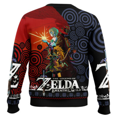 Hooktab The Legend Of Zelda Breath Of The Wild Ugly Christmas Sweater