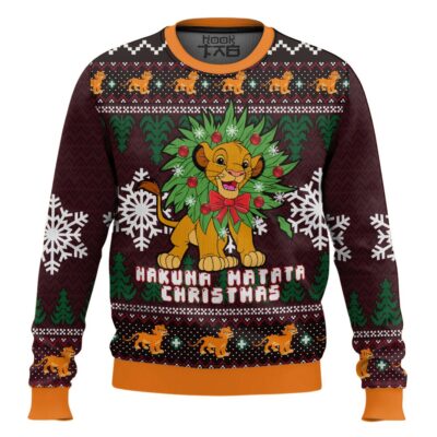 The Lion King Hakuna Matata Christmas Ugly Christmas Sweater