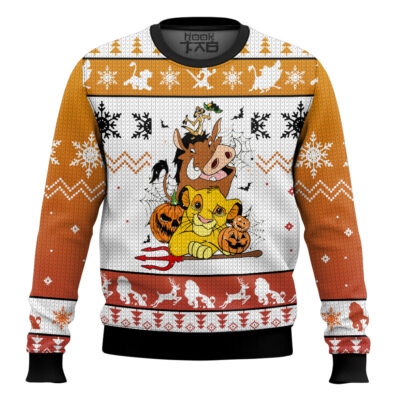 The Lion King Hakuna Matata Firends Ugly Christmas Sweater