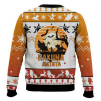 Hooktab The Lion King Hakuna Matata Firends Ugly Christmas Sweater