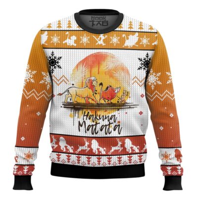 The Lion King Hakuna Matata Remember Who You Are Ugly Christmas Sweater