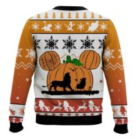 Hooktab The Lion King Hakuna Matata Silhouette Ugly Christmas Sweater