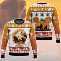 Hooktab The Lion King Hakuna Matata Silhouette Ugly Christmas Sweater