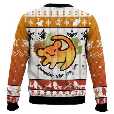 Hooktab The Lion King Happy Hallothanksmas Ugly Christmas Sweater