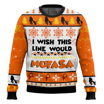 The Lion King Mufasa Ugly Christmas Sweater