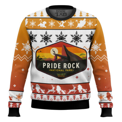 The Lion King Pride Rock Ugly Christmas Sweater
