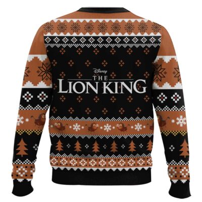 Hooktab The Lion King Pumbaa Ugly Christmas Sweater