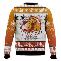 Hooktab The Lion King Remember Who You Are Ugly Christmas Sweater