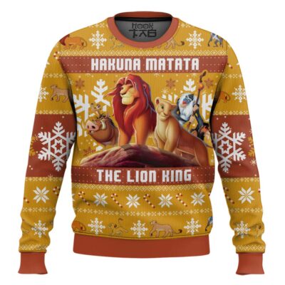 The Lion King Royal Hakuna Matata Ugly Christmas Sweater