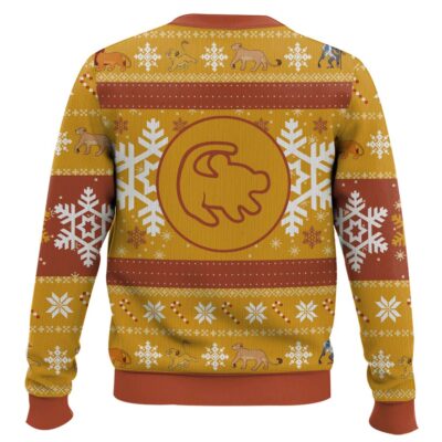 Hooktab The Lion King Royal Hakuna Matata Ugly Christmas Sweater