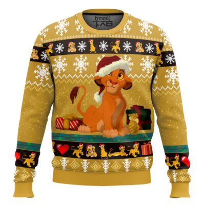 The Lion King Santa Simba Ugly Christmas Sweater