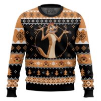Hooktab The Lion King Timon Ugly Christmas Sweater