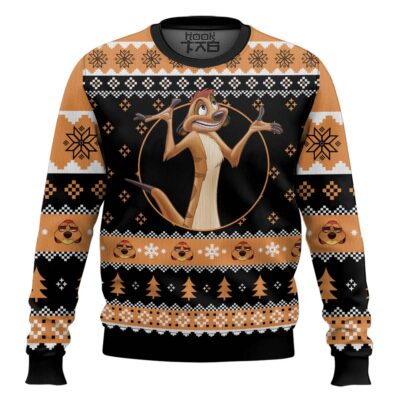 The Lion King Timon Ugly Christmas Sweater
