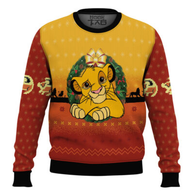 The Lion King Xmas Simba Ugly Christmas Sweater