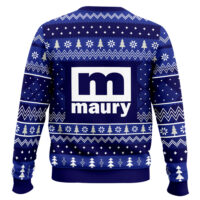 Hooktab The Maury Show Ugly Christmas Sweater